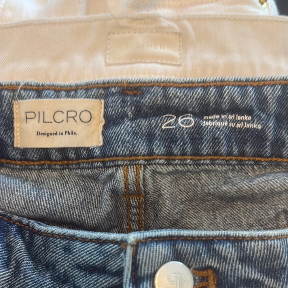 Anthropologie Light Blue Denim Shorts
